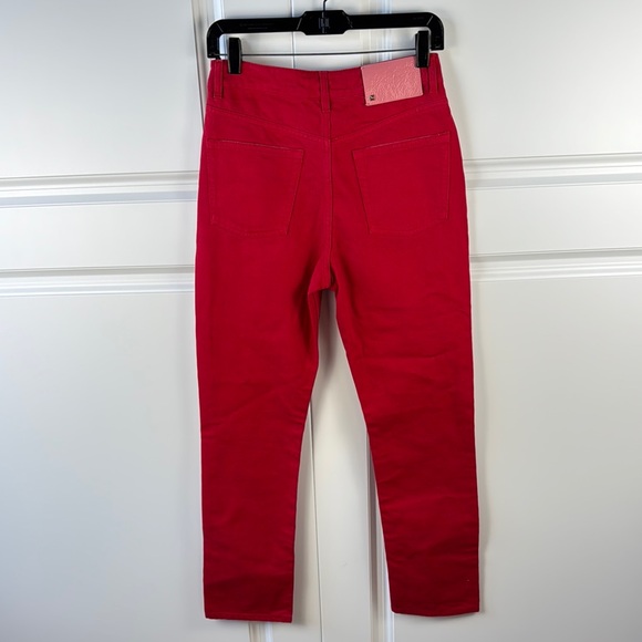 Valentino Red Straight Leg Jeans- read description - Picture 4 of 9
